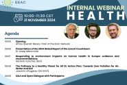 Health WG Webinar Flyer