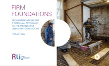 Cover of Rli Report Firm Foundations